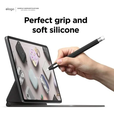 Elago Apple Pencil 2Nd Gen Classic Case  Black -Silver
